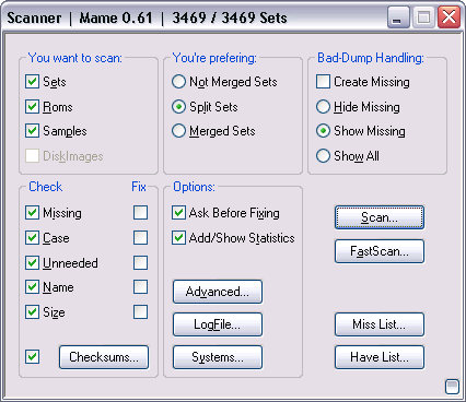 Scanner Screen
